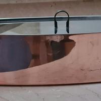 Pesciera in rame Alessi
