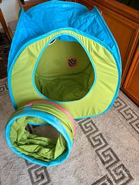 Casetta e tunnel gioco