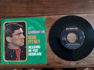 45 giri Gene Pitney Nessuno mi può giudicare