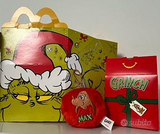 Grinch sorpresa da appendere Mcdonald’s 2025