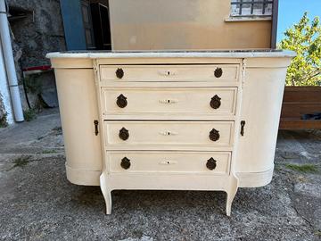 Cassettiera shabby chic