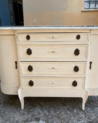 Cassettiera shabby chic
