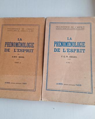 1939 Hegel La Phenomenologie de L'esprit