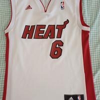 Canotta adidas NBA Miami Heat Lebron James