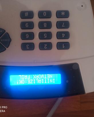 Combinatore GSM per interruzione rete elettrica. 