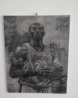 Quadretto Kobe Bryant Lakers NBA