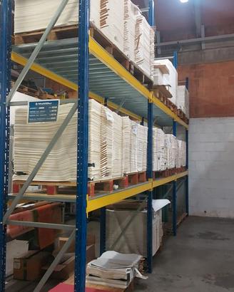 Scaffali porta pallet con ripiani MOBILFER 2017