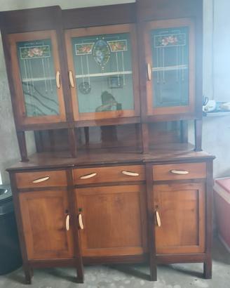 credenza in noce