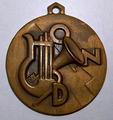 Medaglia fascista OND per musicisti CONVEGNO 1935