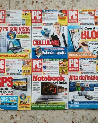 PC PROFESSIONALE anno 2007 da 193 a 199 + DVD