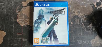 Final Fantasy VII Remake PS4 COME NUOVO!