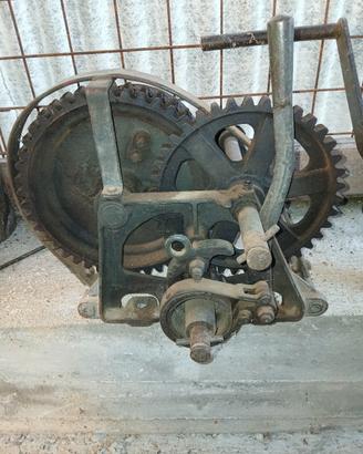 verricello manuale militare 