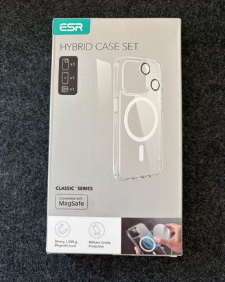 Custodia MagSafe per iPhone 15 Plus - trasparente