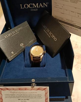 Orologio Locman Elmo di Scipio - Oisa 1937 Nuovo
