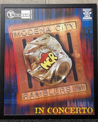 Locandina concerto Modena City Rables Fuori Campo