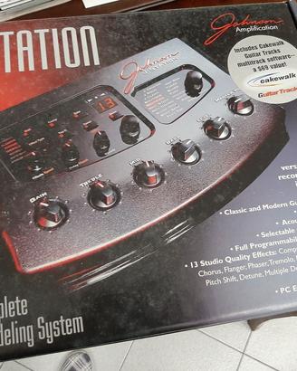 Pedale Multieffetto Johnson J-Station Amp Simulato