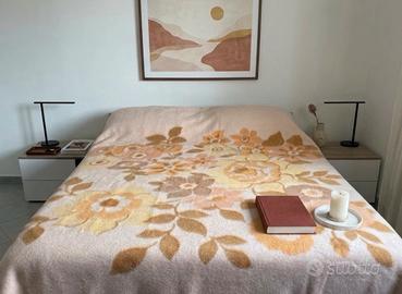 Coperta matrimoniale SOMMA 1973 100% pura lana