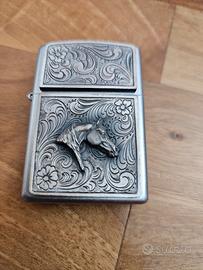 Zippo  2000 testa di cavallo – nuovo con 