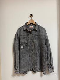 Camicia in denim grigio Vintage M