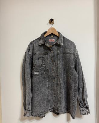Camicia in denim grigio Vintage M