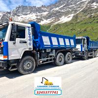 VOLVO FL 12-380 6x4 targa gialla patente B