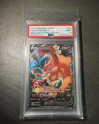 Charizard astri lucenti 154 psa 9