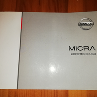 Libretto d'uso e manutenzione NISSAN MICRA