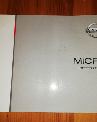 Libretto d'uso e manutenzione NISSAN MICRA