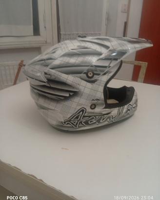 casco ACERBIS senza graffi praticamente nuovo 