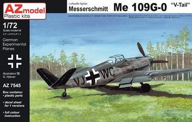 Aereo Kit Bf-109G-0 "V-Tail" AZ Models 1/72