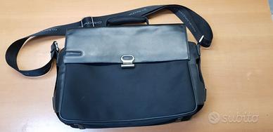 Piquadro Borsa cartella blu x Notebook fino 17"