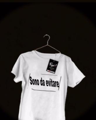 T-shirt SONO DA EVITARE TAGLIE S M L NUOVE IMBALL.