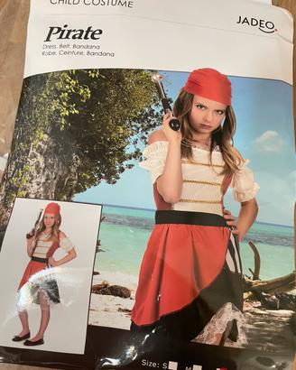 Vestito carnevale da piratessa