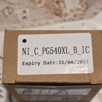PG-540XL PG 540 XL Nero Cartuccia compatibile 