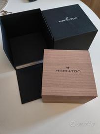 scatola Hamilton khaki x wind