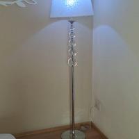 Piantana in vetro e 2 abatjours