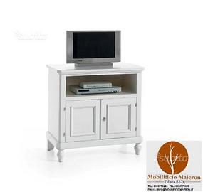 Porta tv 2 porte bianco cod 657