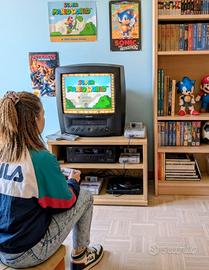 TV CRT Philips 14"  tubo catodico con presa scart