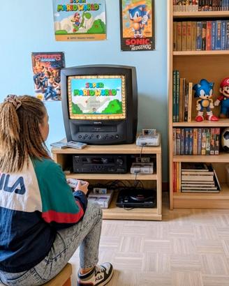 TV CRT Philips 14"  tubo catodico con presa scart
