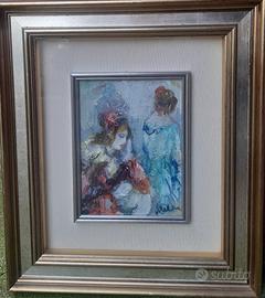 quadro a olio di Dorella Aldo