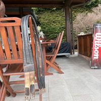 Sottopancia Prestige in cuoio e tessuto - Sagomato