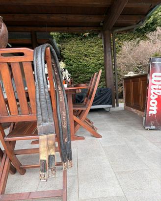 Sottopancia Prestige in cuoio e tessuto - Sagomato