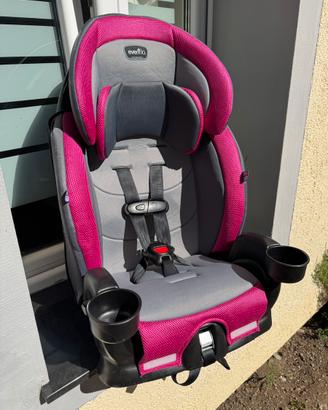 Seggiolino Auto Evenflo Grigio/Rosa