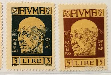 francobolli Fiume 