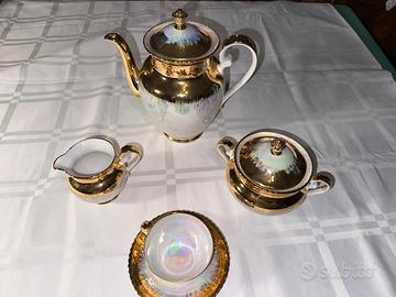 servizio da caffè vintage in ceramica