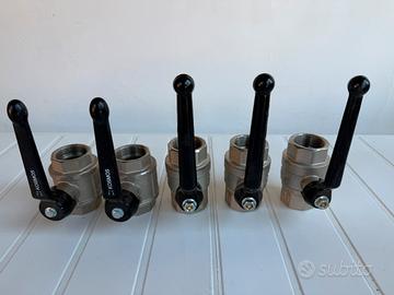 5 valvole a Sfera 1 “1/4 PN40 - nuove mai usate
