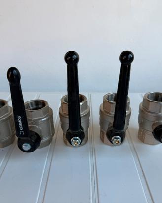 5 valvole a Sfera 1 “1/4 PN40 - nuove mai usate