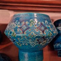 Vaso 5/8 Rimini Blu di Aldo Londi- Bitossi anni 60