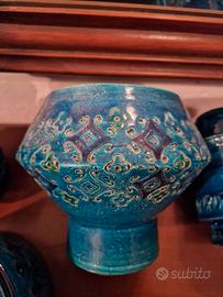 Vaso 5/8 Rimini Blu di Aldo Londi- Bitossi anni 60