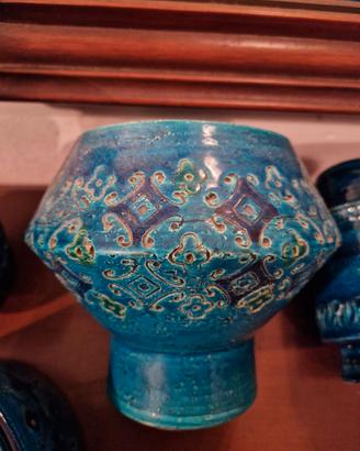 Vaso 5/8 Rimini Blu di Aldo Londi- Bitossi anni 60